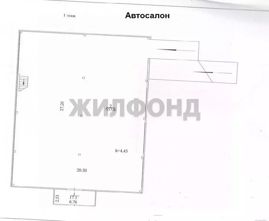 Торговая площадь в Новосибирская область, Новосибирск Бердское ш., 61 ... - Фото 1