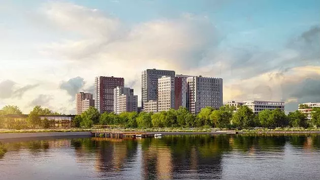1-к. квартира, 52,4 м, 2/9 эт. - Фото 0