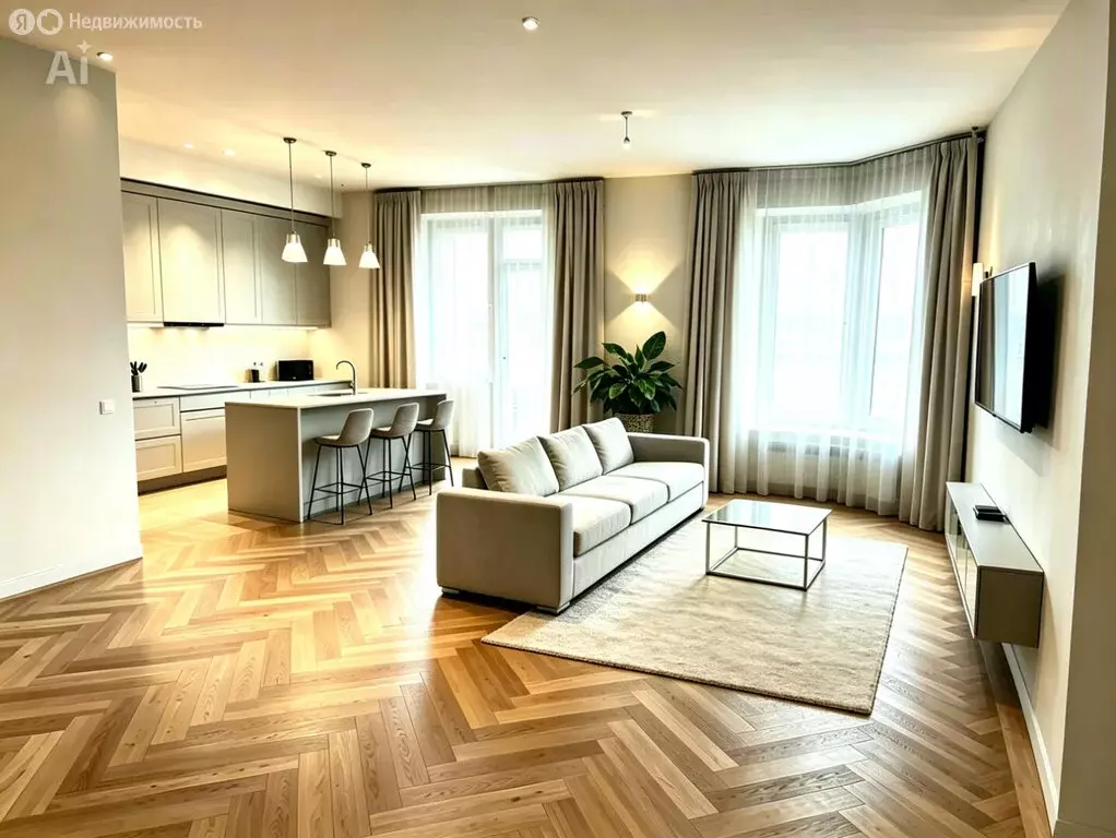 2-комнатная квартира: Благовещенск, Партизанская улица, 64/2 (59.9 м) - Фото 1