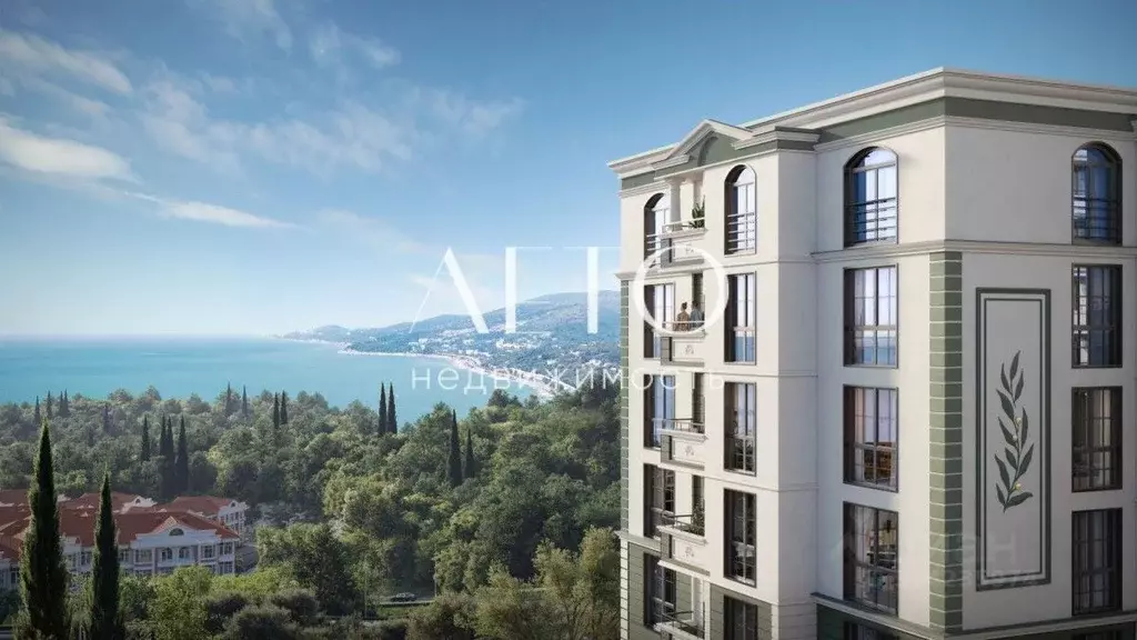 Студия Краснодарский край, Сочи ул. Ленина, 290/6 (28.6 м) - Фото 2