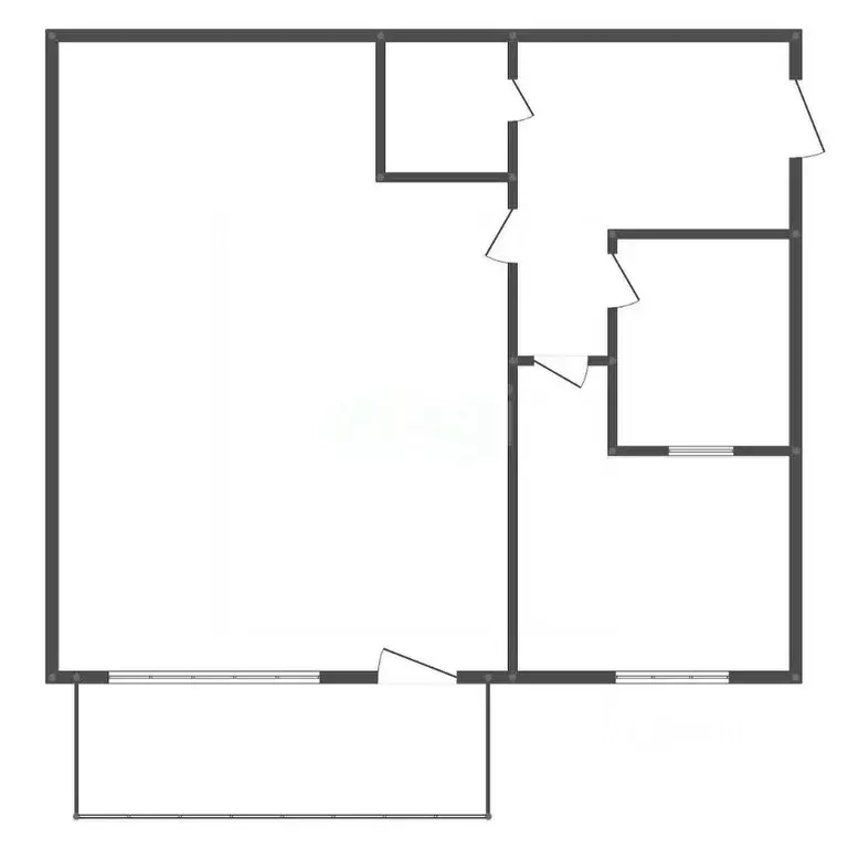 1-к кв. Амурская область, Свободный Театральный пер., 8 (29.5 м) - Фото 2