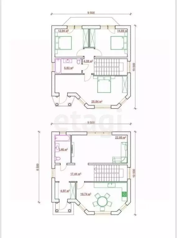 Дом в Краснодарский край, Анапа муниципальный округ, с. Супсех ул. ... - Фото 2