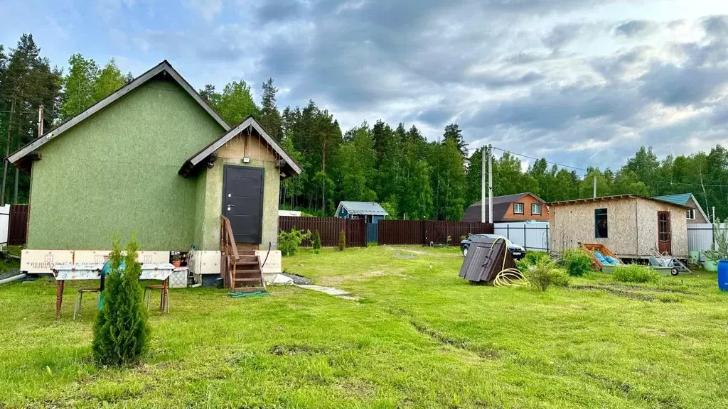 Дом в Ленинградская область, Приозерский район, Раздольевское с/пос, ... - Фото 1