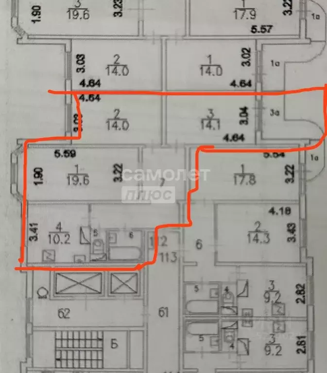3-к кв. Москва Белореченская ул., 12 (76.6 м) - Фото 2