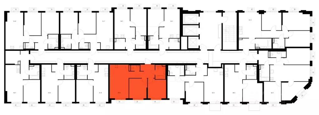 2-к кв. Московская область, Котельники  (50.3 м) - Фото 2