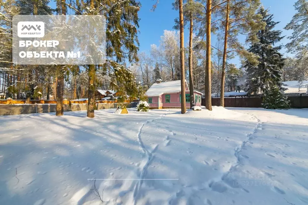 Участок в Санкт-Петербург пос. Комарово, ул. Ленинградская (12.0 сот.) - Фото 1