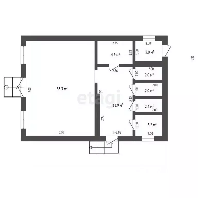 Торговая площадь в Орловская область, Ливны ул. 1-я Черкасская, 19Б ... - Фото 2