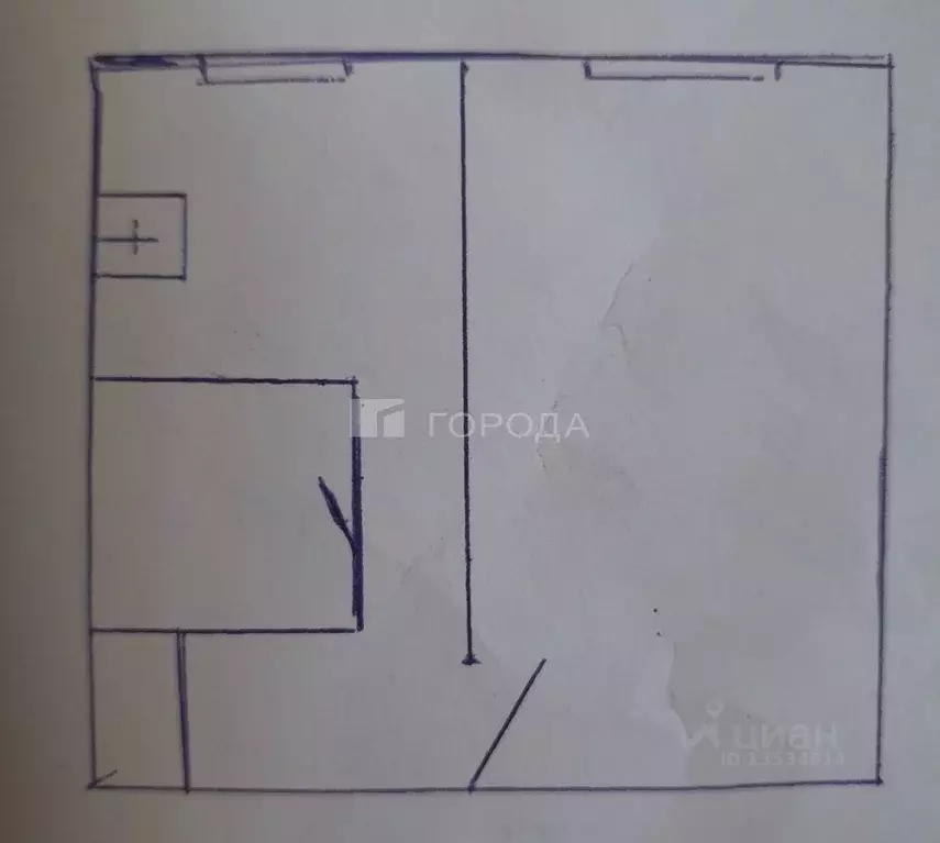 1-к кв. Алтайский край, Барнаул ул. Юрина, 232 (30.4 м) - Фото 1