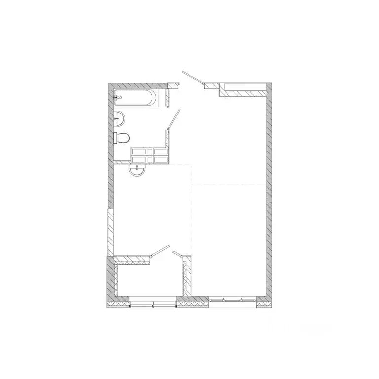 1-к кв. Приморский край, Владивосток Посейдония жилой комплекс (42.06 ... - Фото 1