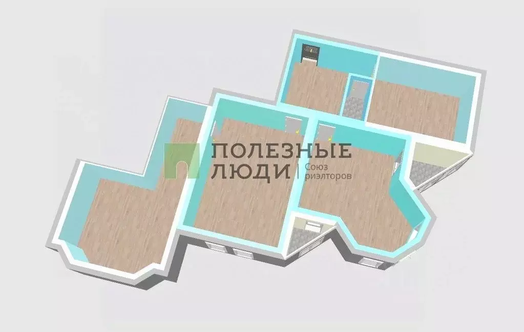 3-к кв. Башкортостан, Уфа Транспортная ул., 42 (117.0 м) - Фото 1
