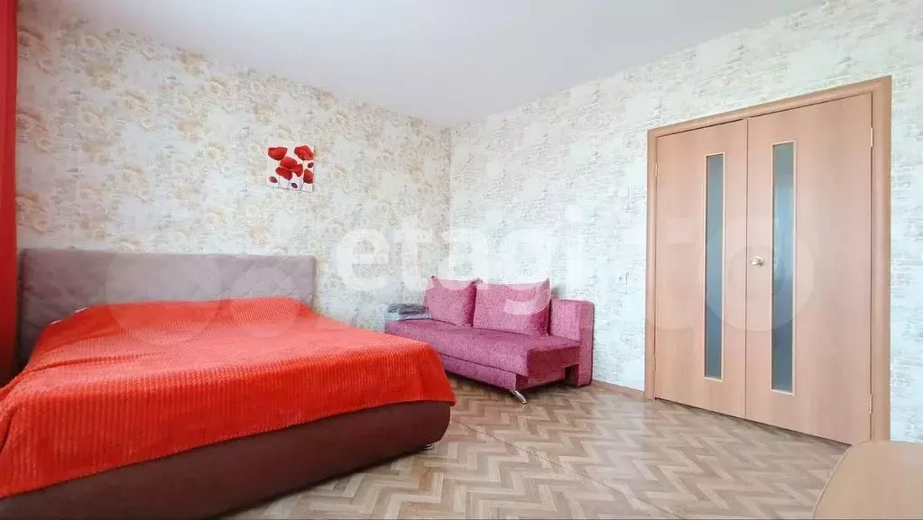 1-к. квартира, 40 м, 9/10 эт. - Фото 1