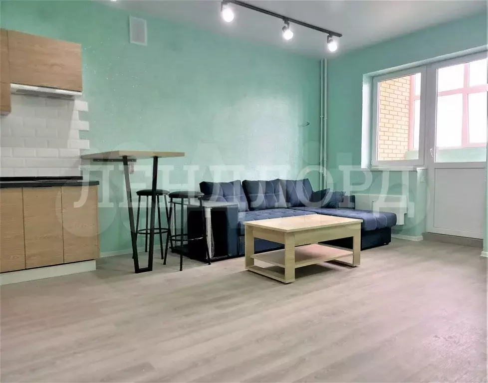 Квартира-студия, 37,4 м, 9/15 эт. - Фото 1