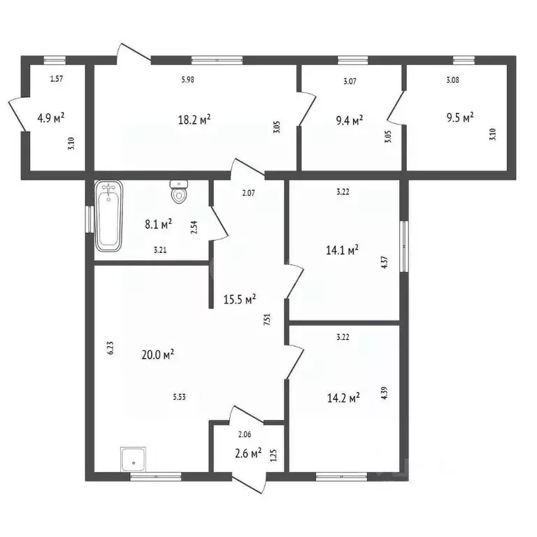 Дом в Красноярский край, Емельяновский муниципальный округ, Светлая СТ ... - Фото 1
