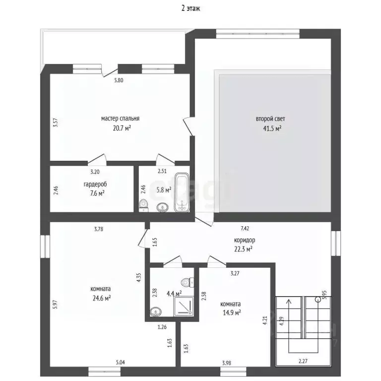 Дом в Севастополь ул. Связистов, 3 (256 м) - Фото 2