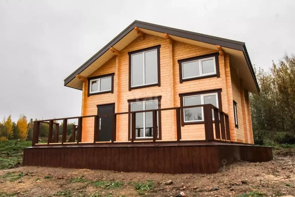 Дом в Вологодская область, Череповецкий район, с. Мякса  (120 м) - Фото 1