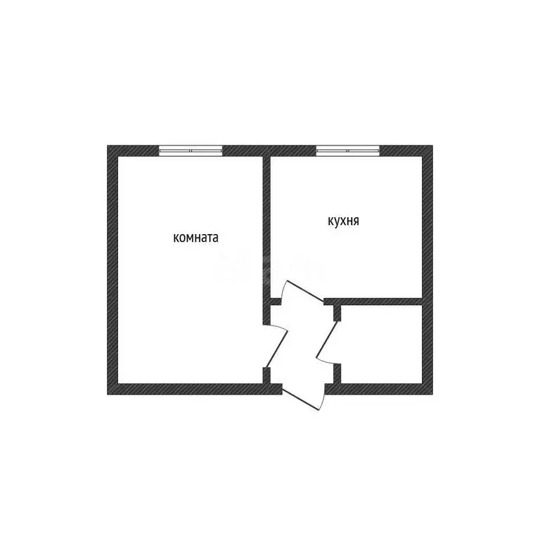 1-комнатная квартира: посёлок городского типа Тлюстенхабль, Заречная ... - Фото 1