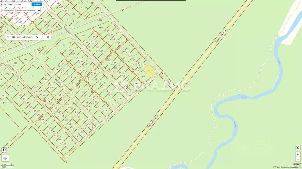 Участок в Иркутская область, Ангарский городской округ, с. Одинск 215 ... - Фото 0