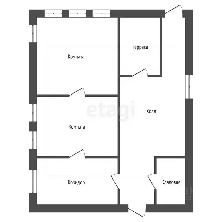 Дом в Владимирская область, Муром д. Прудищи, ул. Слободская, 11 (43 ... - Фото 1