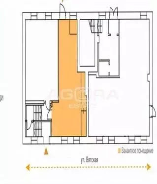 Помещение свободного назначения в Москва Вятская ул., 27С3 (42 м) - Фото 1