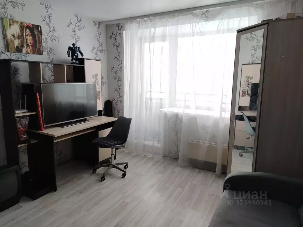 1-к кв. Пермский край, Краснокамск ул. 50 лет Октября, 5А (30.4 м) - Фото 2