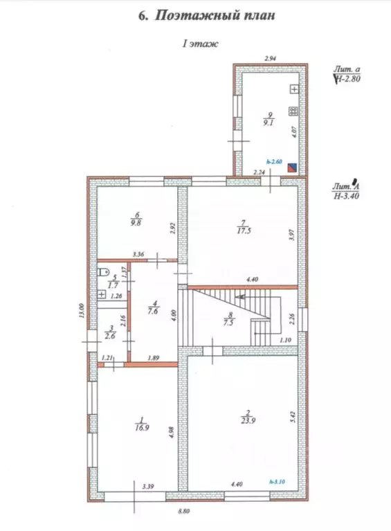 Дом в Краснодарский край, Брюховецкий район, Брюховецкая ст-ца Новый ... - Фото 2