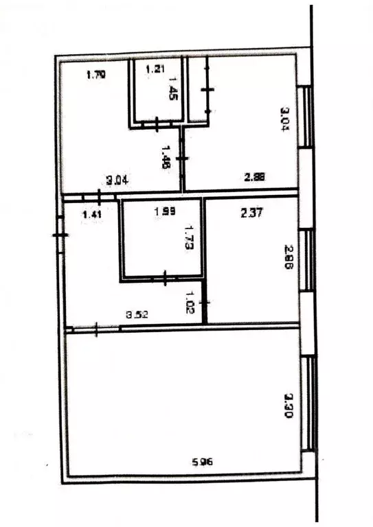 2-к кв. Томская область, Томск пос. Светлый, 19 (53.0 м) - Фото 0