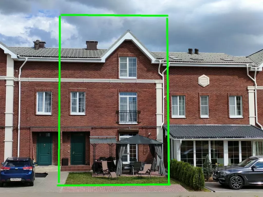 Таунхаус в Московская область, Подольск городской округ, д. Бережки ... - Фото 1