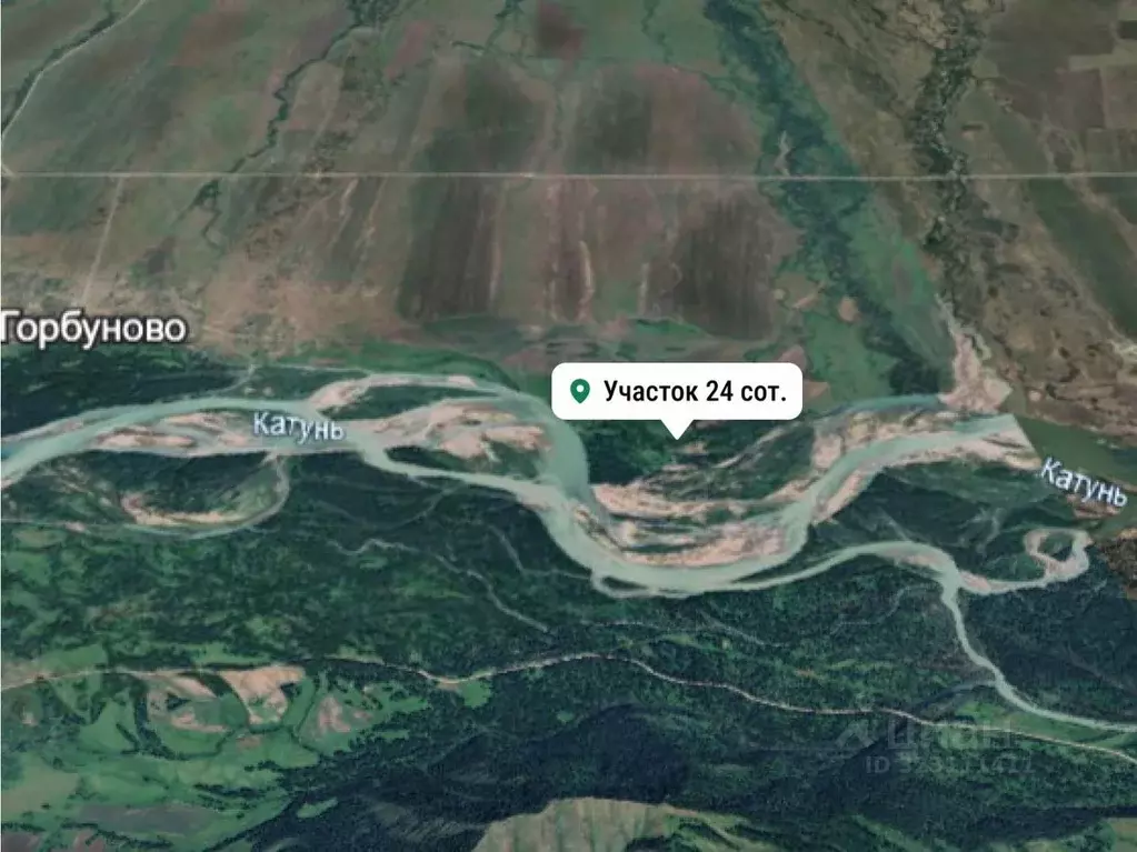 Участок в Алтай, Усть-Коксинский район, с. Горбуново  (24.0 сот.) - Фото 2