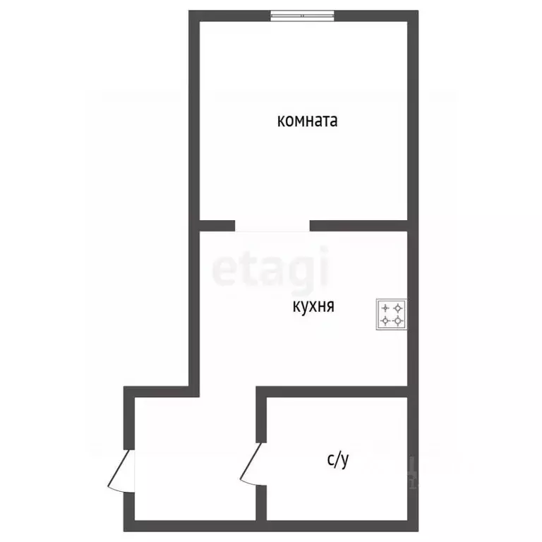1-к кв. Владимирская область, Ковров ул. Строителей, 41/1 (41.0 м) - Фото 2