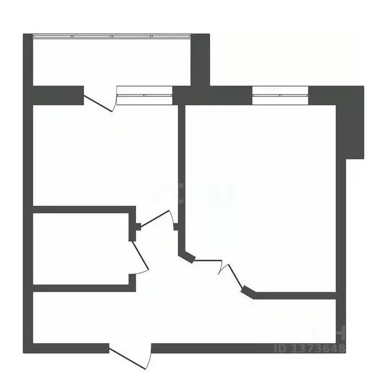 1-к кв. Амурская область, Благовещенск Заводская ул., 2 (41.9 м) - Фото 2