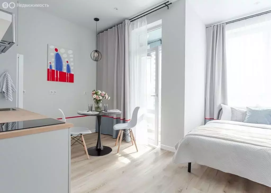 Квартира-студия: Екатеринбург, улица Амундсена, 7 (25.3 м) - Фото 1