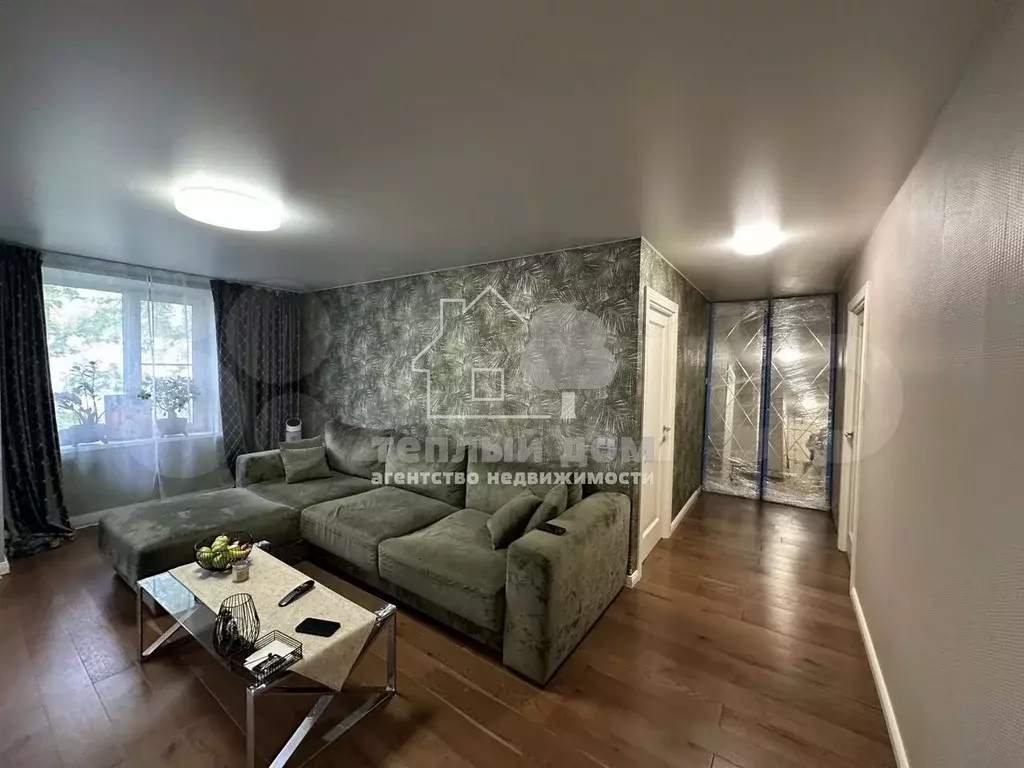 3-к. квартира, 58,1 м, 4/5 эт. - Фото 0