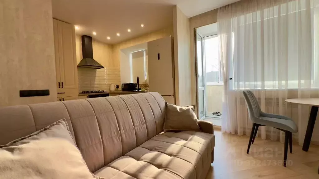 Студия Смоленская область, Смоленск ул. Багратиона, 57Б (31.0 м) - Фото 1