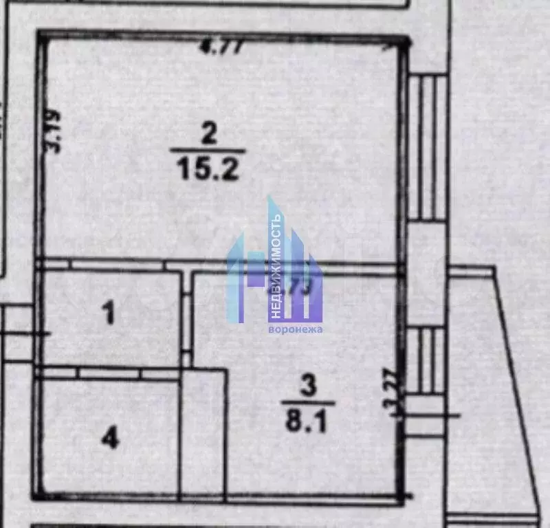 1-к. квартира, 30 м, 2/10 эт. - Фото 0