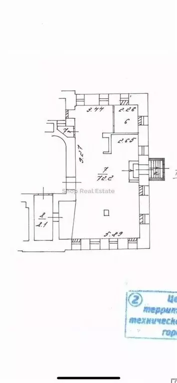 Помещение свободного назначения в Москва просп. Мира, 19С1 (91 м) - Фото 1