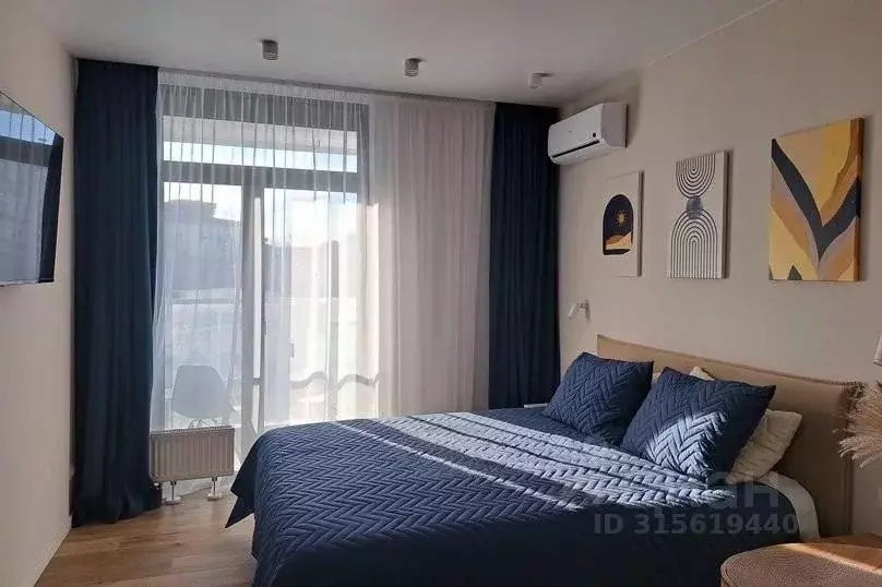 1-к кв. Краснодарский край, Сочи Бытха мкр, ул. Ясногорская, 16/2к5 ... - Фото 1