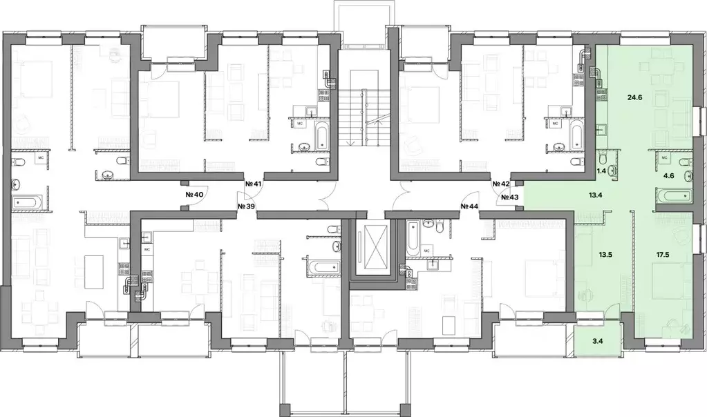 2-к кв. Ярославская область, Ярославль ул. Шевелюха, 128 (78.4 м) - Фото 2