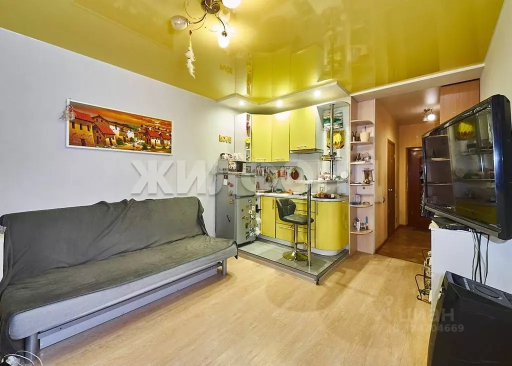 1-к кв. Новосибирская область, Новосибирск ул. Бориса Богаткова, 208/3 ... - Фото 2