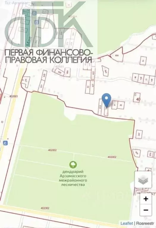 Участок в Нижегородская область, Арзамас № 6 СНТ, 622 (7.5 сот.) - Фото 0