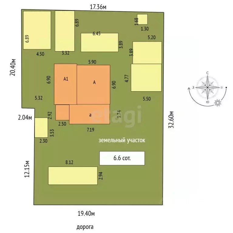 Дом в Забайкальский край, Чита ул. Богдана Хмельницкого, 17 (74 м) - Фото 2