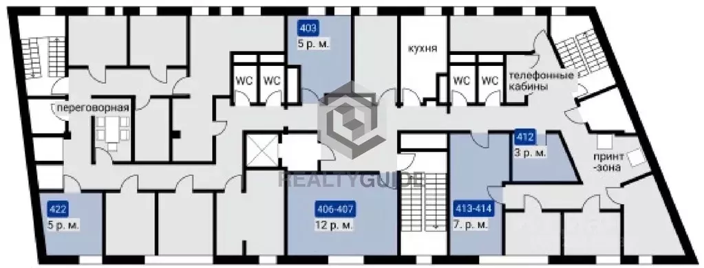 Офис в Москва ул. Земляной Вал, 8 (20 м) - Фото 1