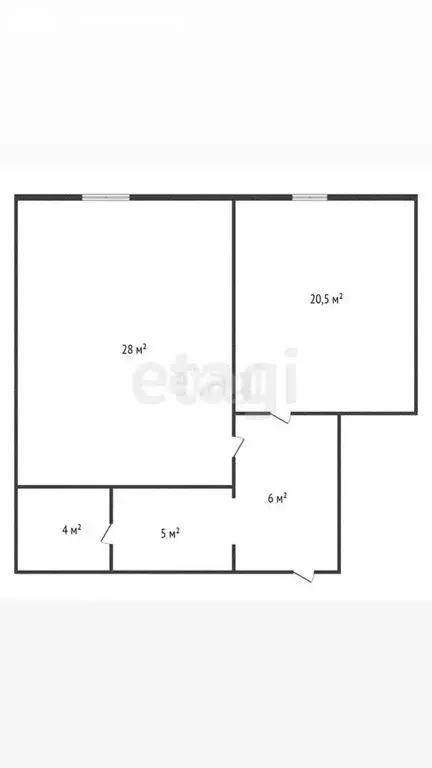 1-комнатная квартира: Махачкала, улица Эльзы Ибрагимовой, 27А (63 м) - Фото 1