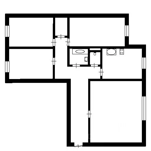 4-к кв. Иркутская область, Братск Энергетик жилрайон, ул. Иванова, 2А ... - Фото 2