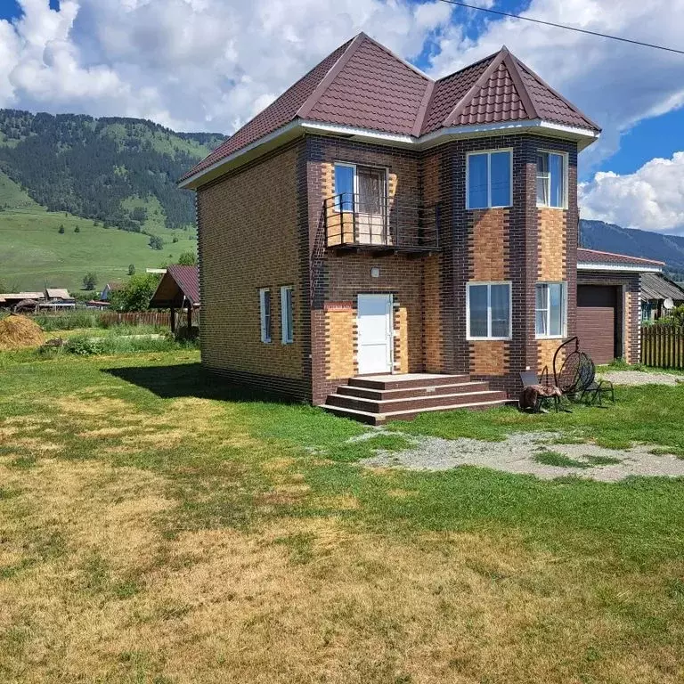 Дом в Алтай, Усть-Коксинский район, с. Баштала Солнечная ул., 1А (90 ... - Фото 1