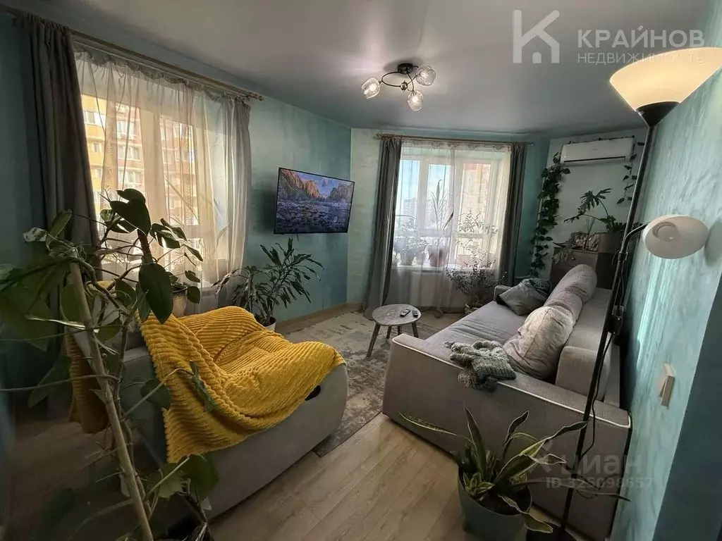 2-к кв. Воронежская область, Воронеж ул. Суворова, 122Д (45.7 м) - Фото 1