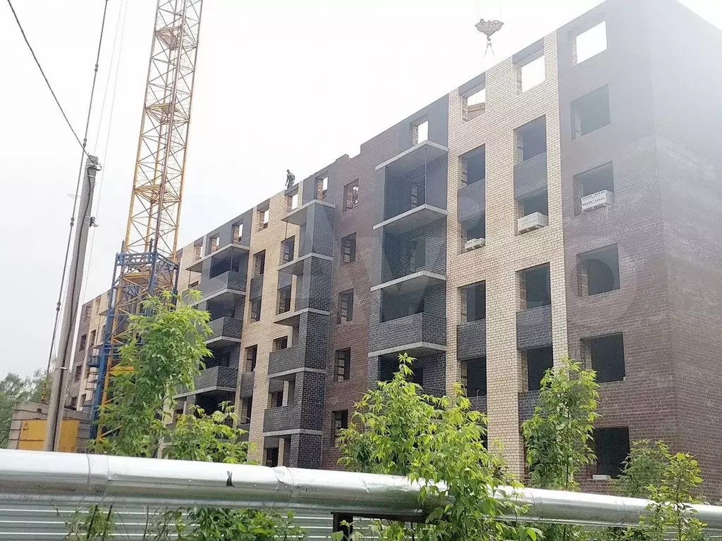 1-к. квартира, 37,7 м, 6/8 эт. - Фото 1