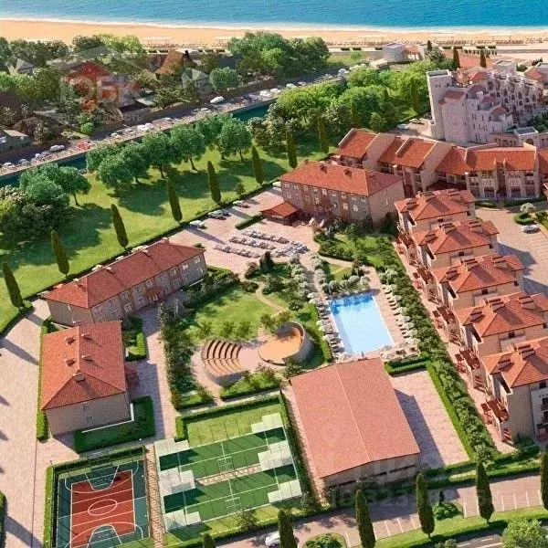 Студия Крым, Черноморское пгт ул. Сигнальная, 2Вк10 (17.57 м) - Фото 1