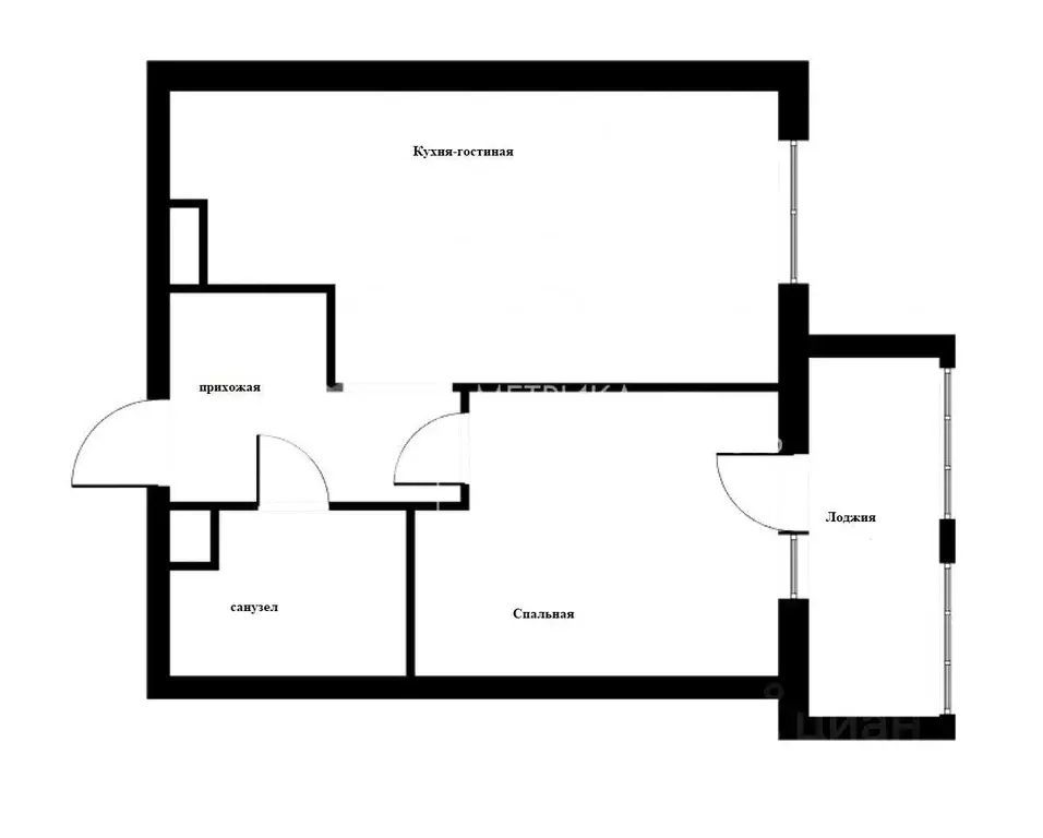 1-к кв. Тюменская область, Тюмень ул. Александра Протозанова, 16к2 ... - Фото 1