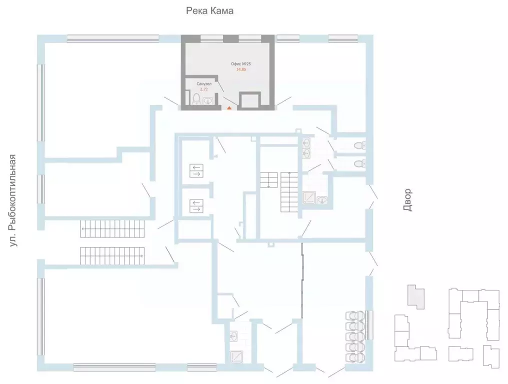 Помещение свободного назначения в Пермский край, Пермь ул. ... - Фото 2