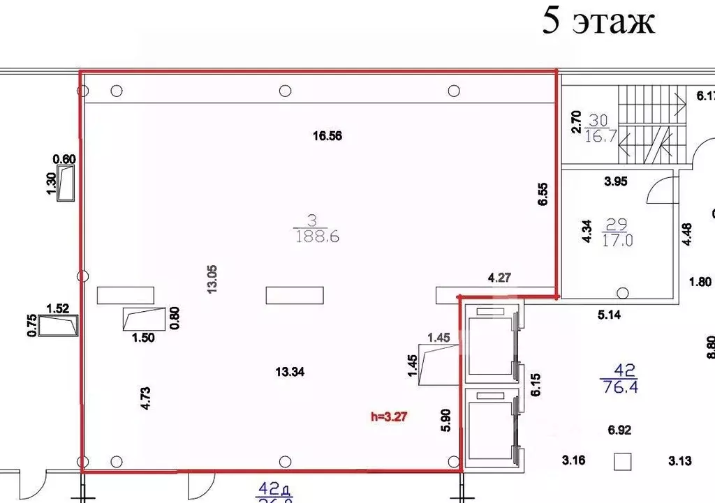 Помещение свободного назначения в Москва Каширское ш., 3К2С4 (189 м) - Фото 2